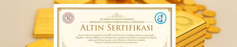 darphane altın sertifikası nedir